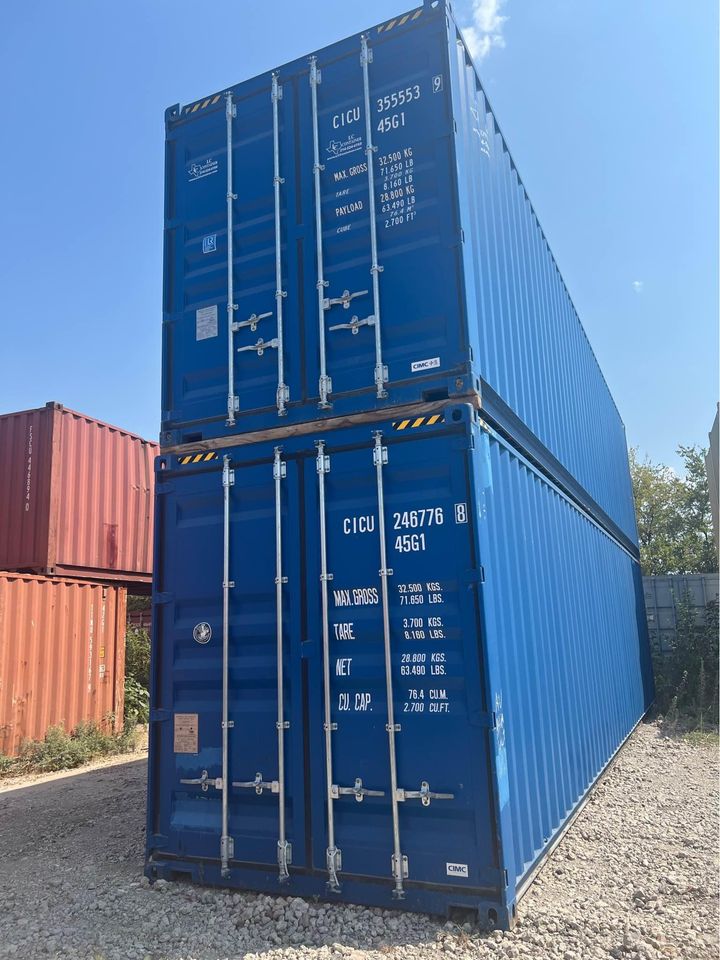 Shipping container photo from the LC Container yard in Hutchins, Texas