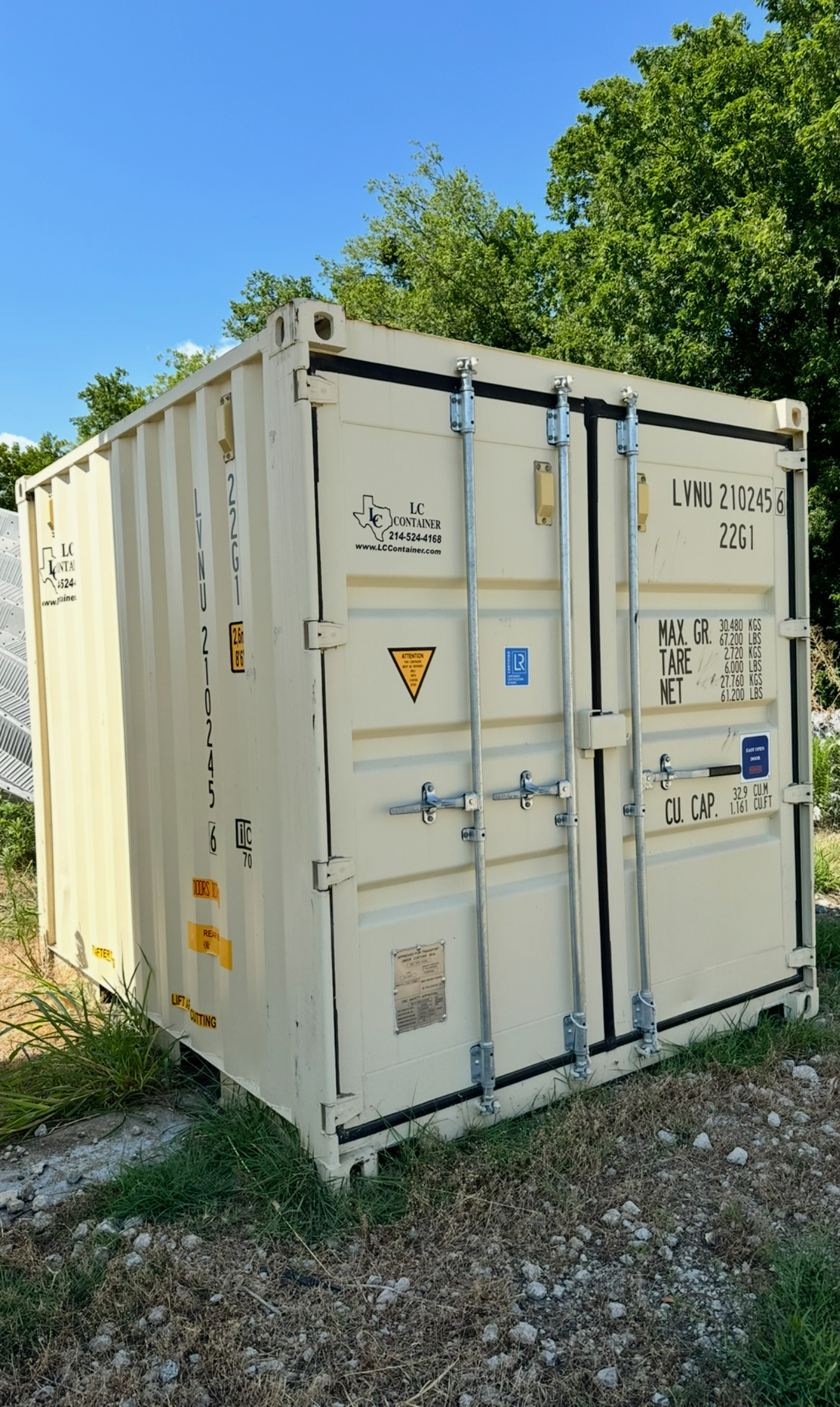 10' Standard — Used (WWT) - 10' Standard Used (WWT) container